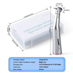 1:5 Fiber Optic Increasing Contra Angle Handpiece Internal Spray with Detachable Head - pairaydental.com