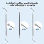 Dental Surgical Double Ends Curette Stainless Steel 1Pc/Bag - pairaydental.com