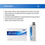 DENTEX Dental Self Cure Temporary C&B Resin A1/A2/A3 with 10pcs Mix Tips - pairaydental.com 