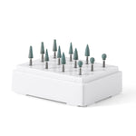 Dental Polishing Kit FG Burs Coarse Green Stones 12pcs/Kit - pairaydental.com 