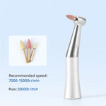 Dental Zirconia Grinding and Polishing Kit RA 2.35mm Ceramic/ Rubber Diamond 3pcs/Kit - pairaydental.com