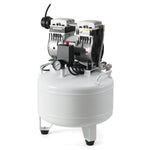 Dental Noiseless Oil-Free Air Compressor 24L/40L Single Pressure Gauge for 1-2 Dental Chair - pairaydental.com