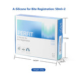 Dental Bite Registration Material Fast Set Mixing Tips 50ML*2 - pairaydental.com