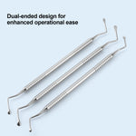 Dental Surgical Double Ends Curette Stainless Steel 1Pc/Bag - pairaydental.com