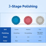 Dental Composite Polishing Diamond System Disc Wheel RA 2.35mm 6pcs/Box - pairaydental.com