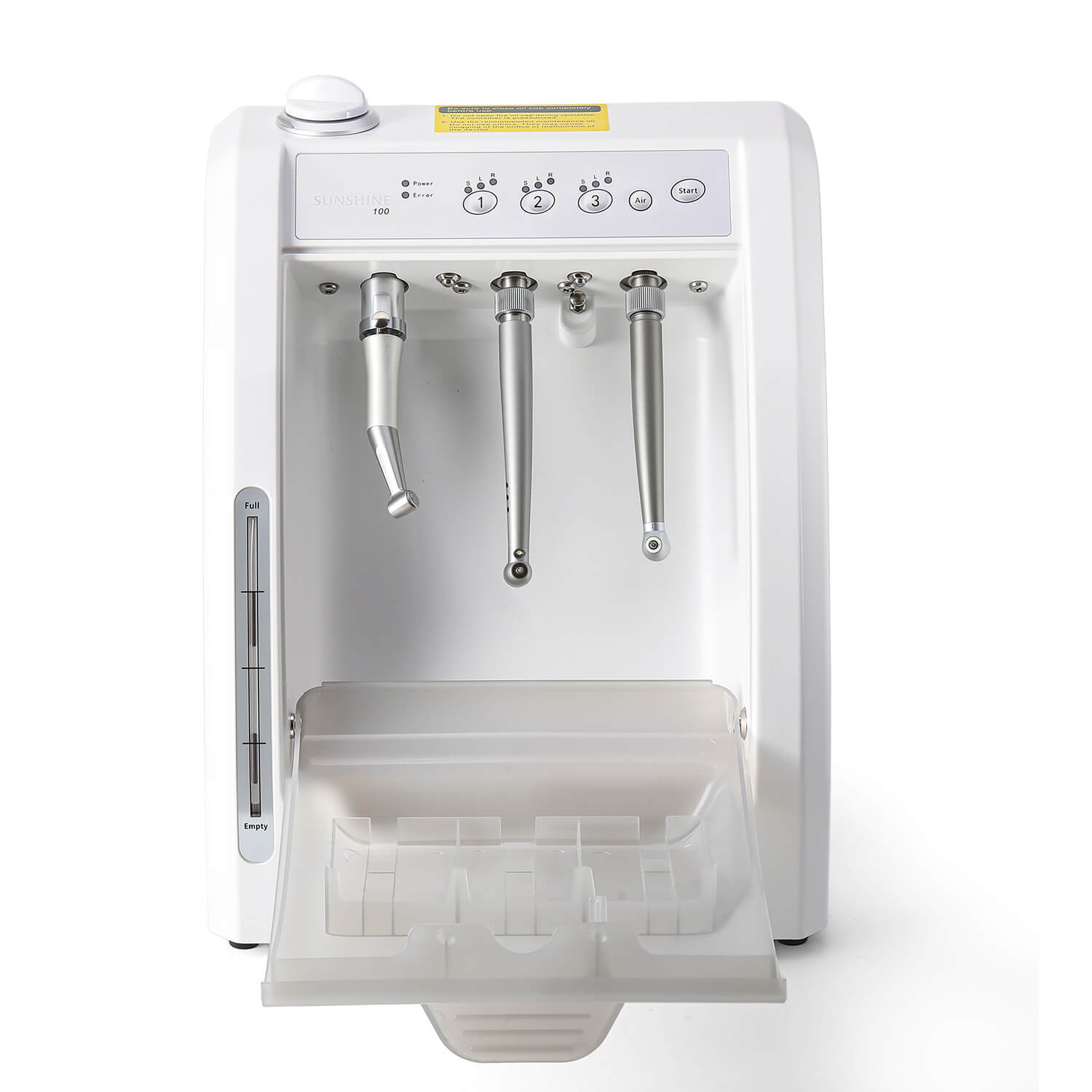 Dental Automatic Handpiece Maintenance Lubrication System Oiling Cleaner Machine Grey - pairaydental.com