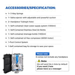 Portable Dental Delivery Unit 4 Holes High Suction Built-in Air Compressor P204S - pairaydental.com