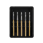 Dental Endo Carbide Burs FG Titanium Coated 28mm 5pcs/Box - pairaydental.com