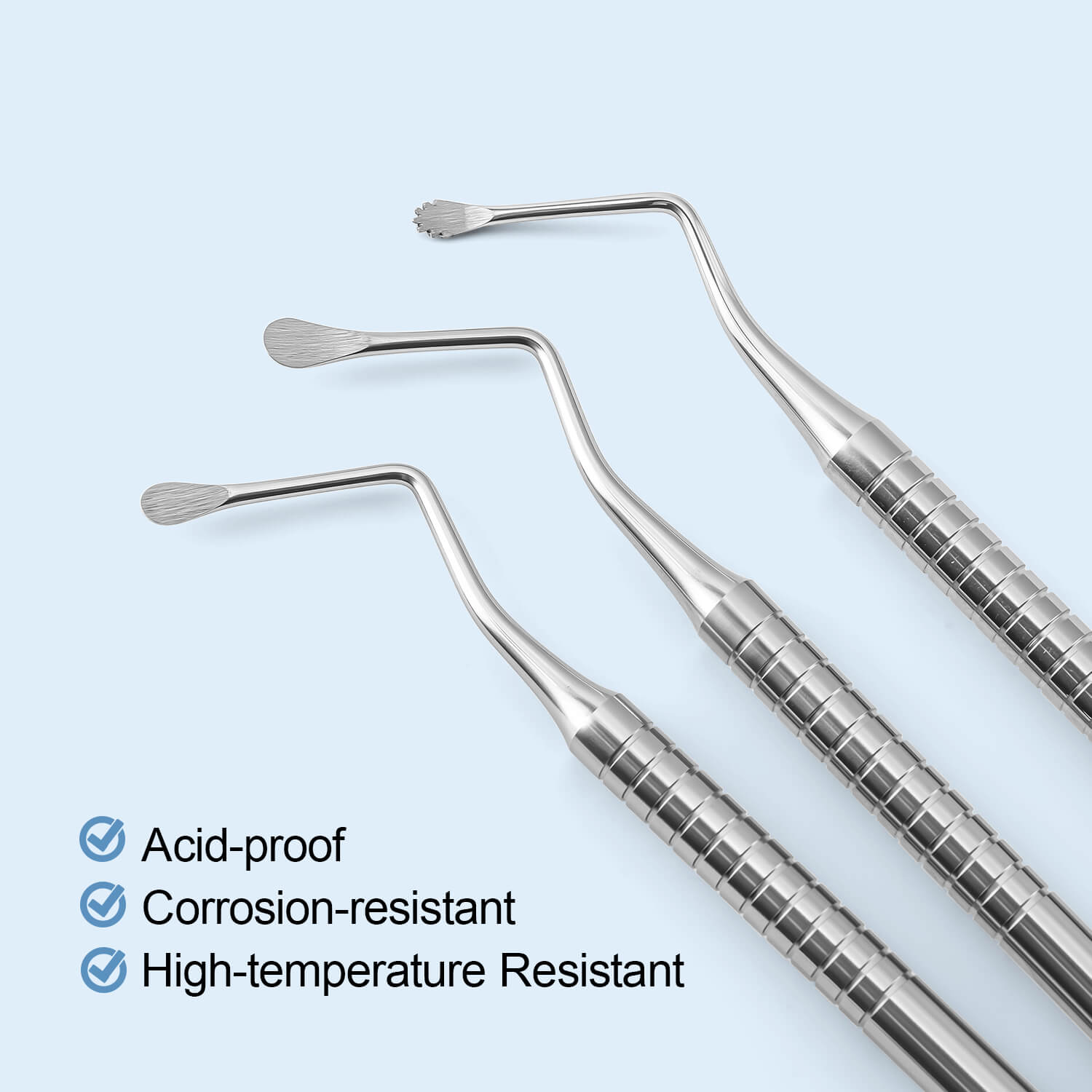 Dental Surgical Double Ends Curette Stainless Steel 1Pc/Bag - pairaydental.com
