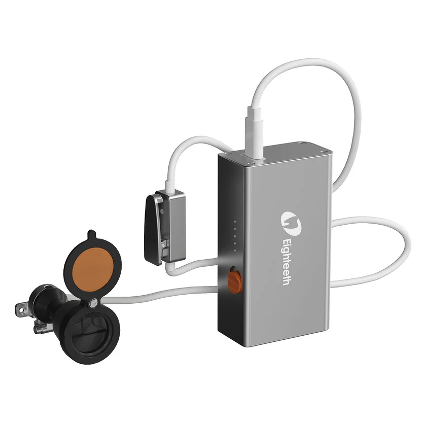 Eighteeth Brilliance 48° Pro Loupes with Softouch Headlight 5.0x Magnification