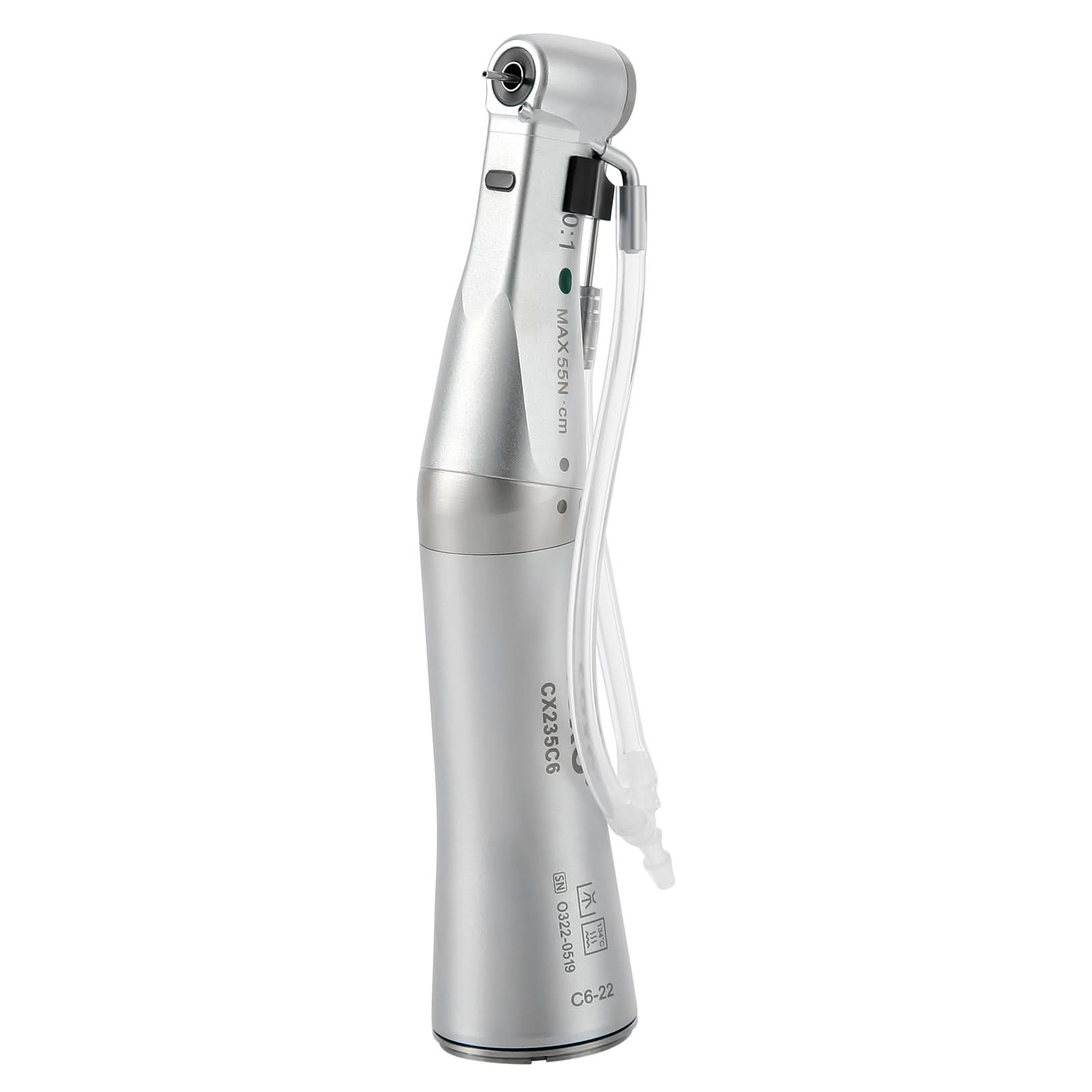 COXO CX235C6 Dental 20:1 Contra Angle Electric Implant Handpiece Fiber Optic #C6-22 - pairaydental.com