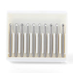 Dental Carbide Bur Round FG #5 10pcs/Box - pairaydental.com