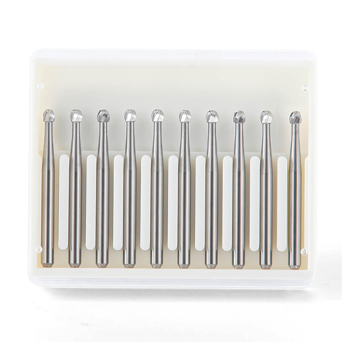 Dental Carbide Bur Round FG #5 10pcs/Box - pairaydental.com