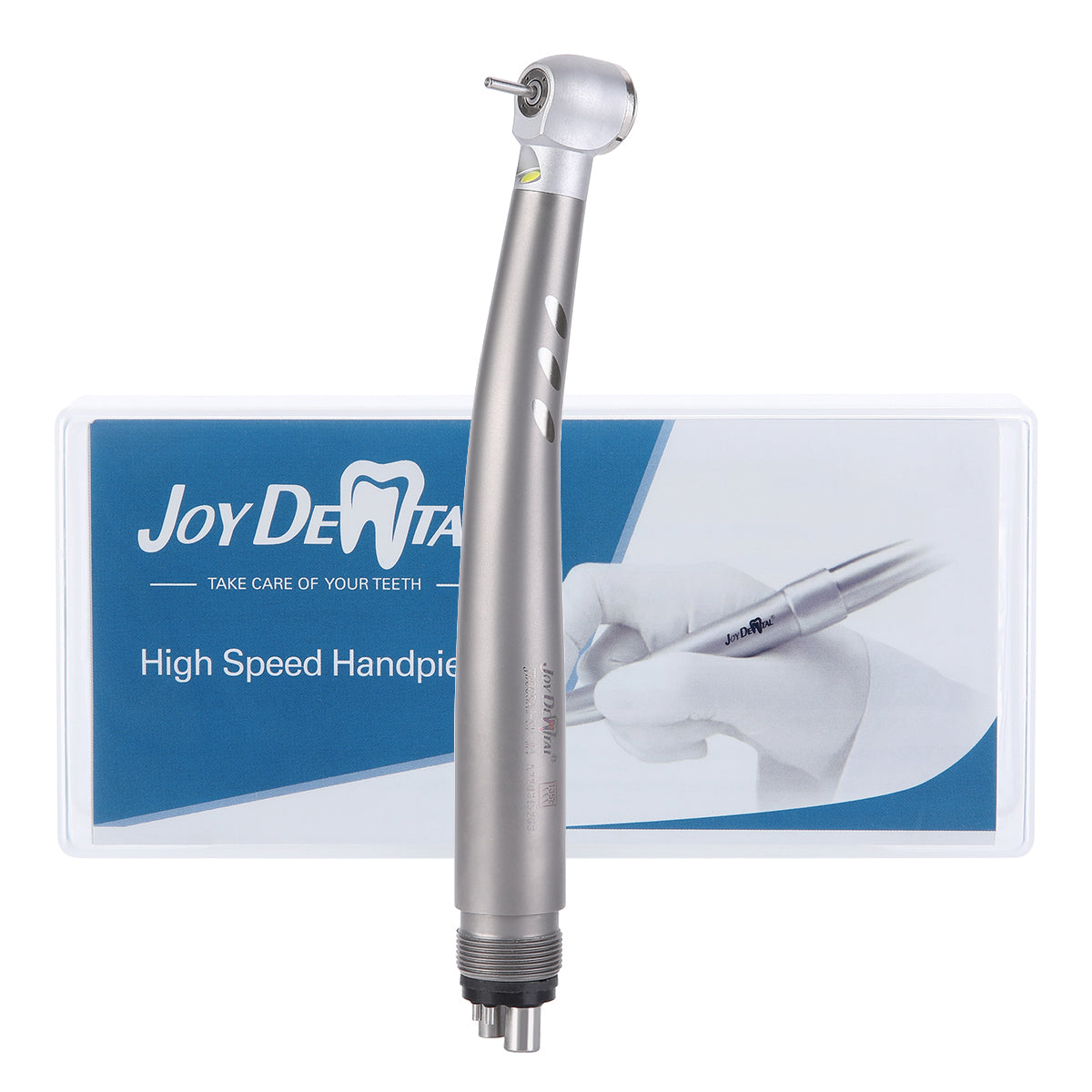 Dental LED High Speed Handpiece 2/4 Hole Four Water Spray Push Button - pairaydental.com