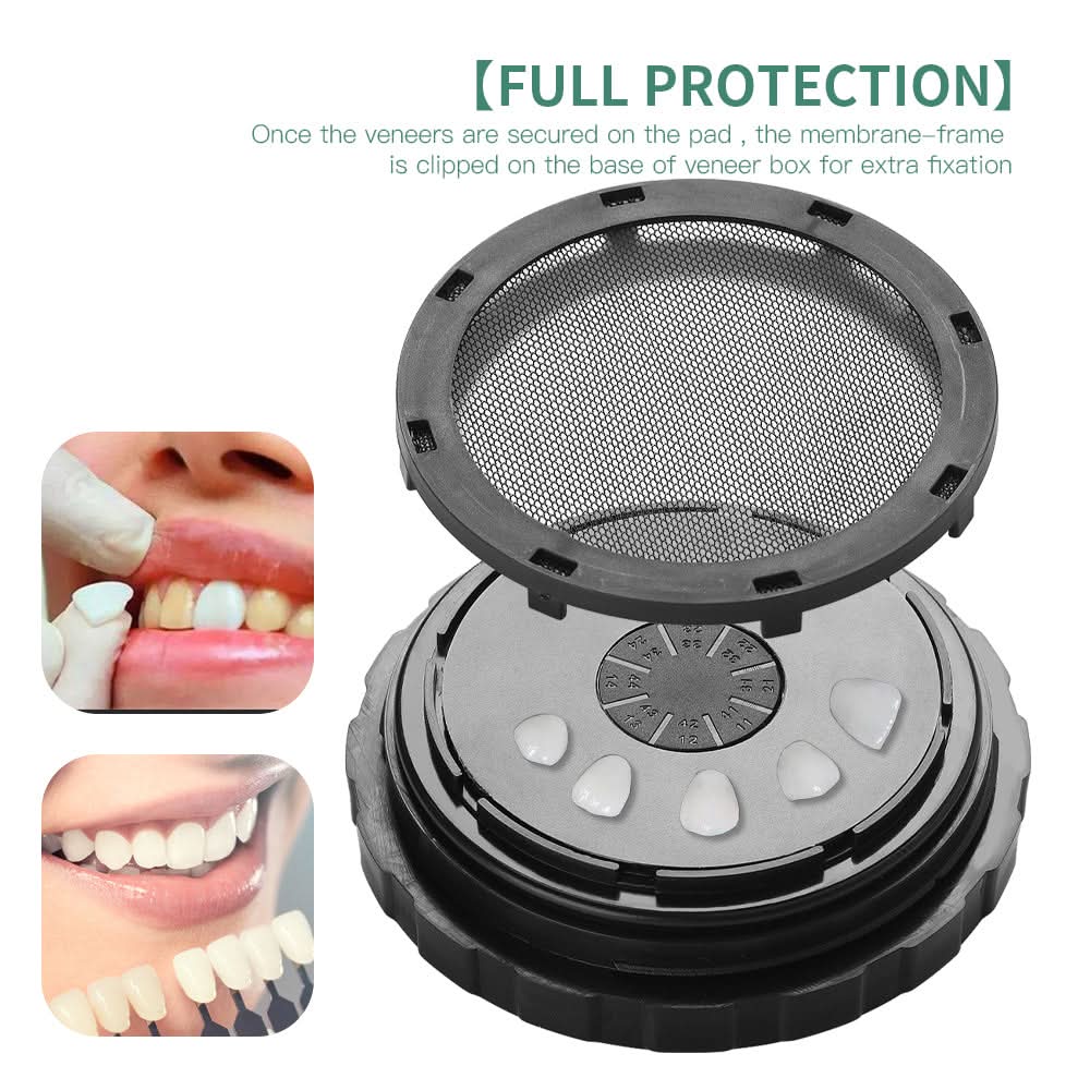 Dental Portable Veneer Pretreatment Patch Tooth Denture Storage Box - pairaydental.com