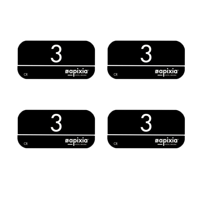 Apixia Reusable Phosphor Plates Size #0 #1 #2 PSP 4pcs/Pack