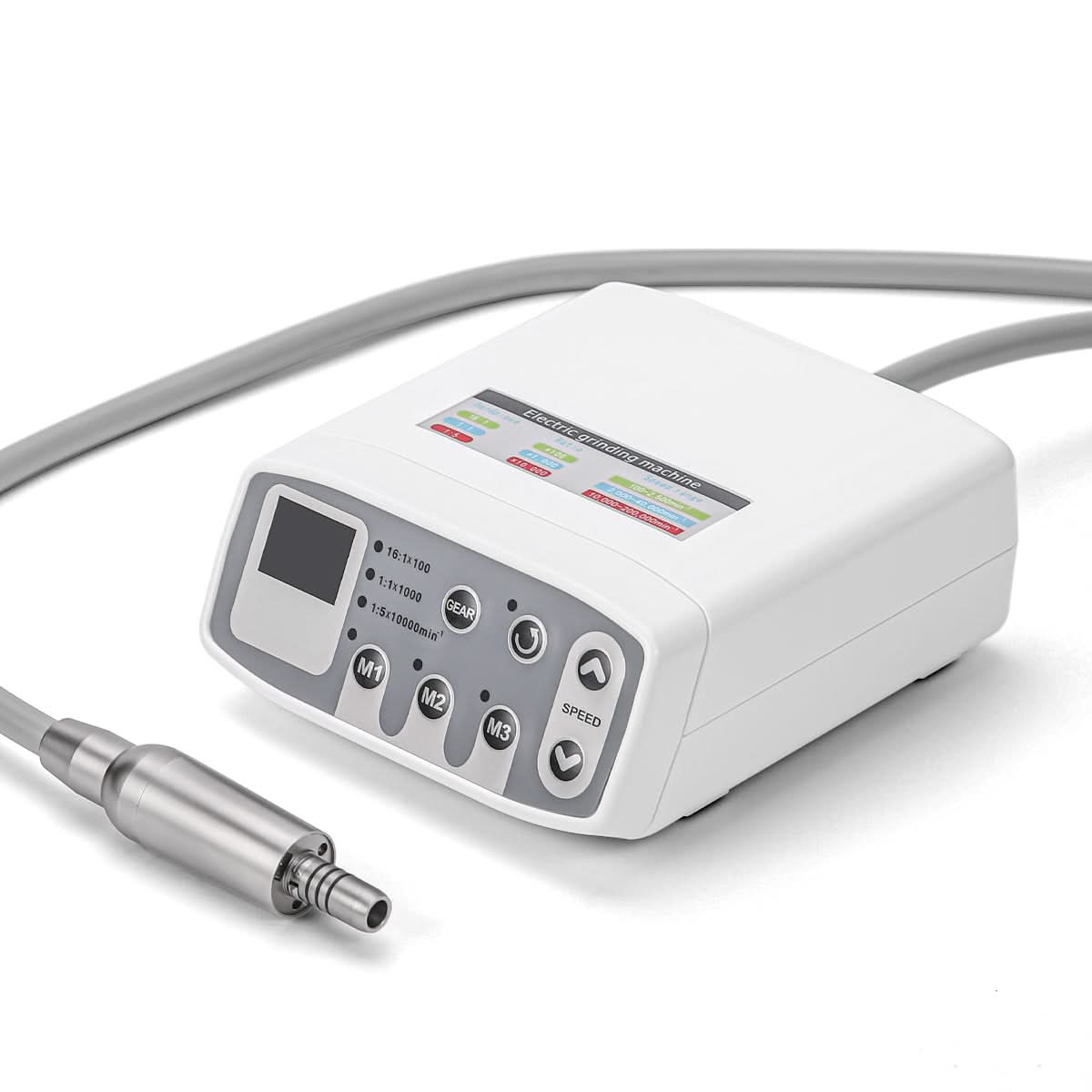 4 Hole LED Brushless Electric Micro Motor 1:1/1:5/16:1 Internal Spray 3 Memory Mode Integrated Handpiece Tube - pairaydental.com