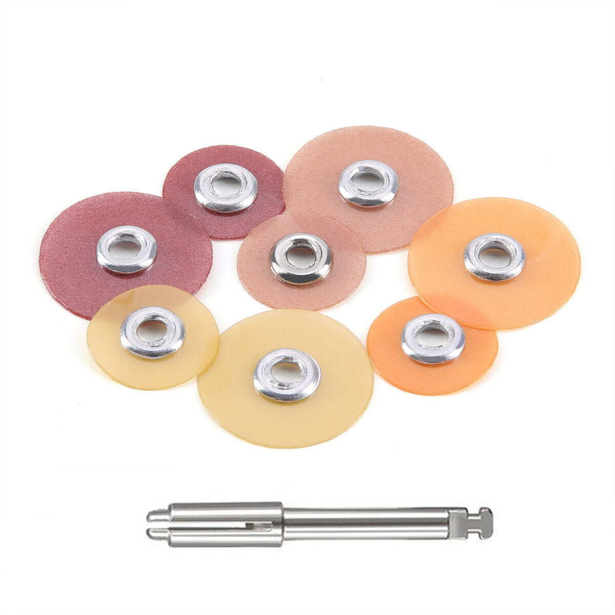 Dental Finishing & Polishing Discs 1/2" or 3/8" Coarse/Medium/Fine/Superfine with Free Mandrel - pairaydental.com