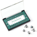 Orthodontic Brackets Self Ligating Roth 0.022 345 Hooks 20pcs/Kit - pairaydental.com