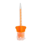 DX-Mixer Dental HP Mixing Tips Crown & Bridge Orange Wing 10:1 Ratio 48pcs/Pack - pairaydental.com