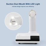 Dental Lab Desktop Dust Collector Extractor Portable Vacuum Cleaner LED - pairaydental.com