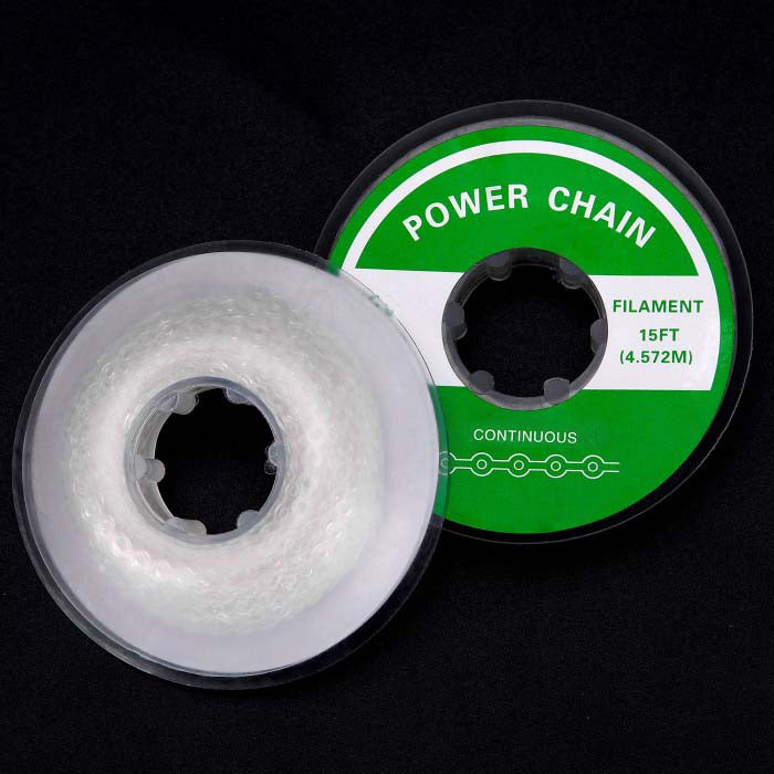 Dental Orthodontic Power Chain Continuous Clear Color Long/Short/Continuous 15 ft/Roll - pairaydental.com