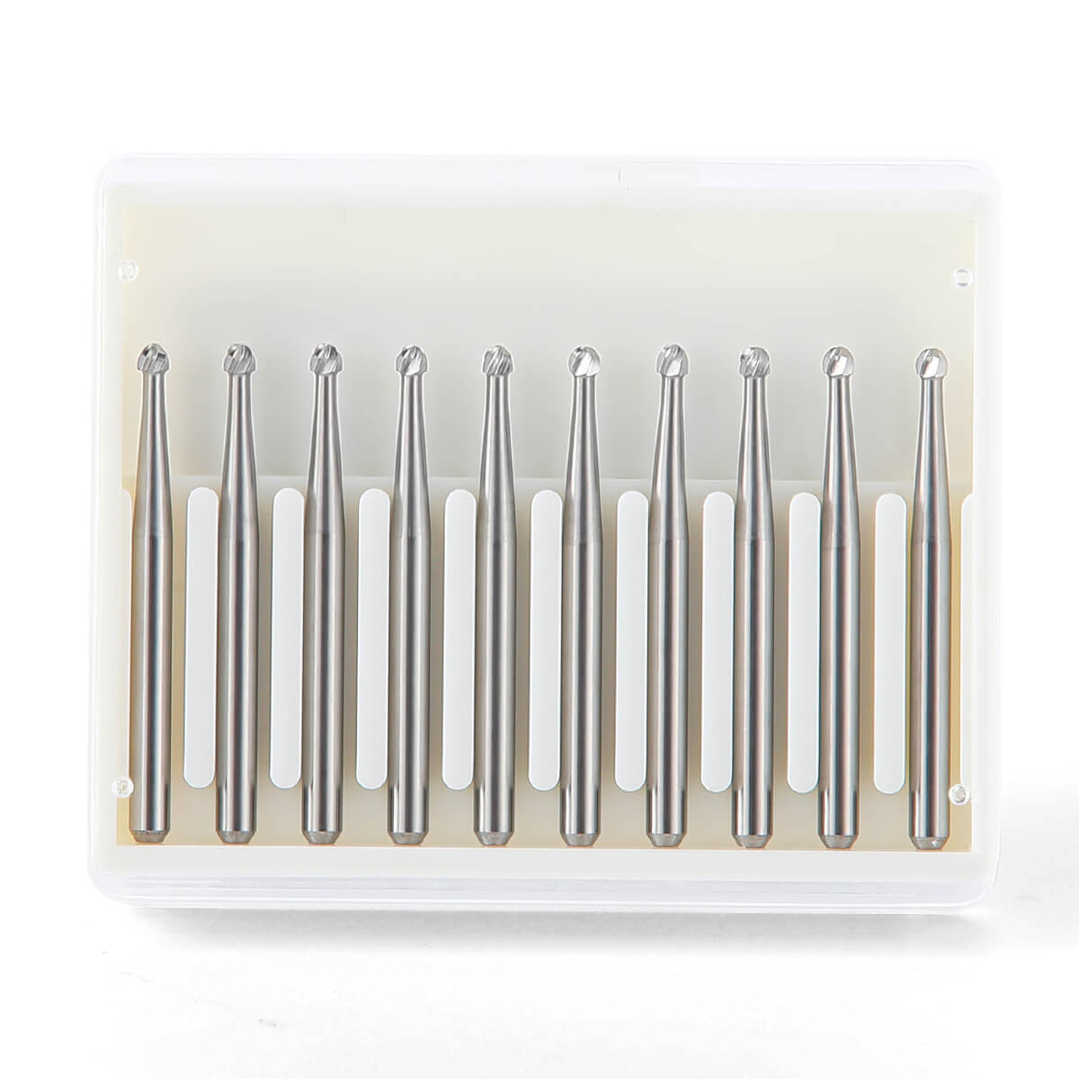 Dental Carbide Bur Round FG #3 10pcs/Box - pairaydental.com