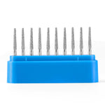 Dental Diamond Burs ZTF-12 (848-016M) for Zirconia Cutting 10pcs/Box - pairaydental.com