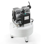 Dental Noiseless Oil-Free Air Compressor Plus Dual-Pressure Display 24L/40L for 1-2 Dental Chair - pairaydental.com