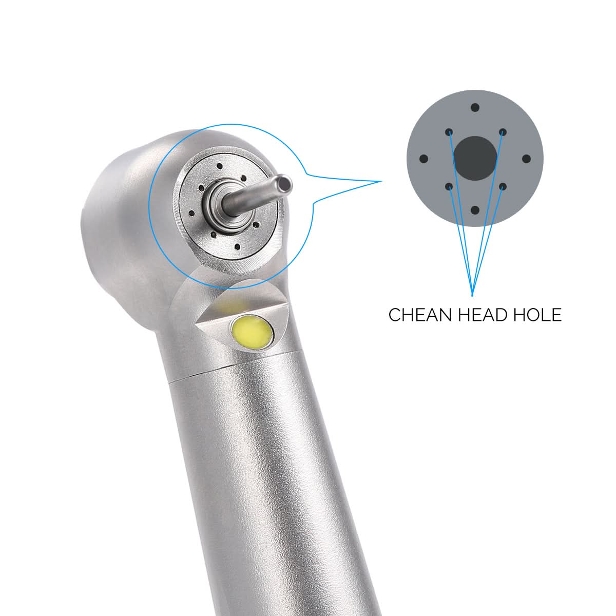 LED High Speed Handpiece Quick Coupler 4 Hole Four Water Spray - pairaydental.com