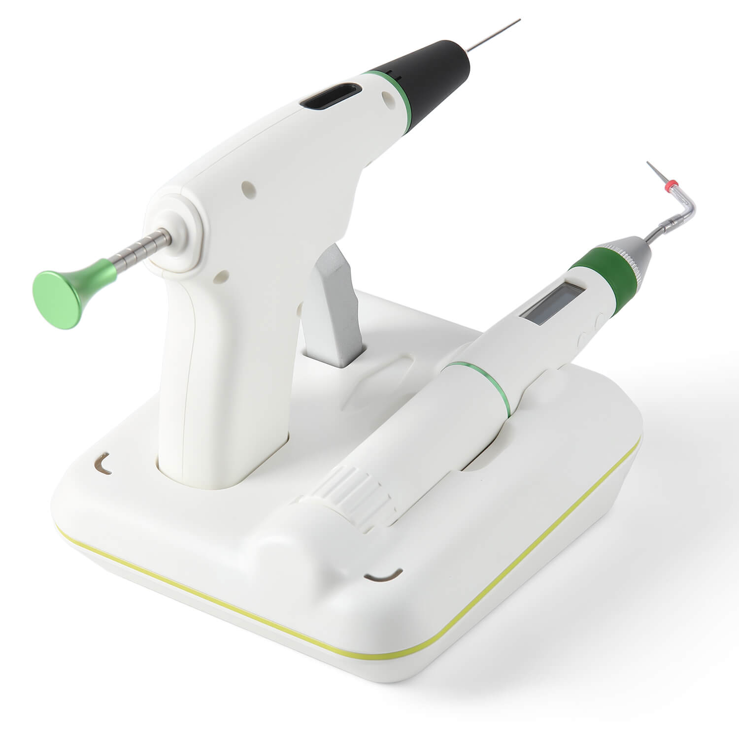 Dental Cordless Obturation System Heated Pen & Gutta Percha Gun 2-in-1 Filling System with 4 Heating Tips and 3 Needles - pairaydental.com