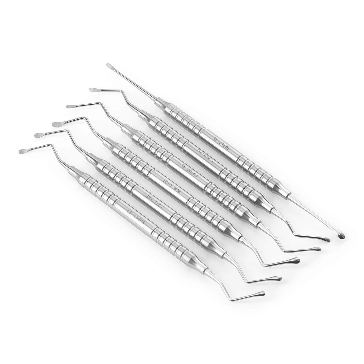 Dental Bone Curette Lucas Surgical Curettes with Smooth/Serrated Tip - pairaydental.com