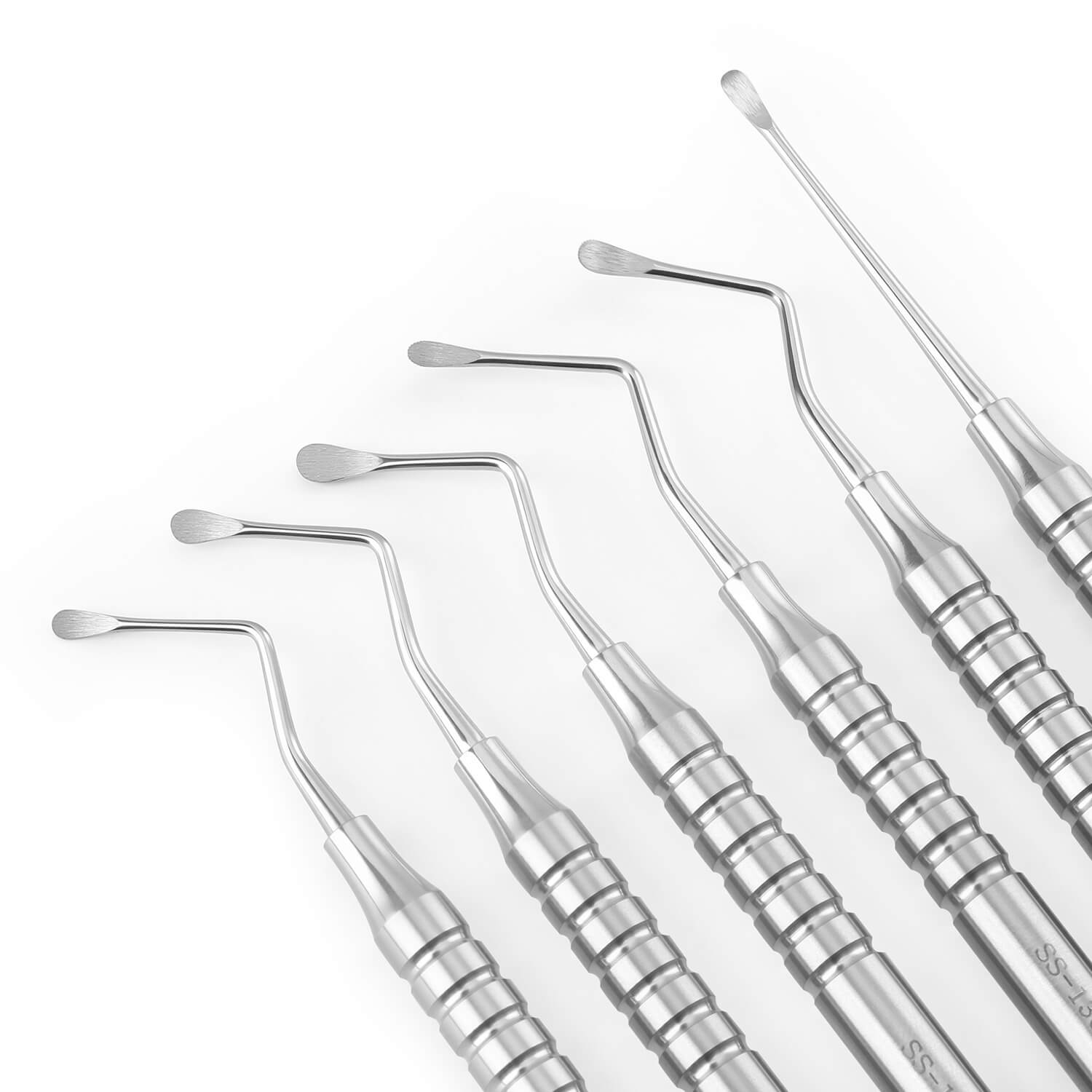 Dental Bone Curette Lucas Surgical Curettes with Smooth/Serrated Tip - pairaydental.com