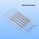 Dental Bone Curette Lucas Surgical Curettes with Smooth/Serrated Tip - pairaydental.com