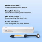 Dental Veneer Composite Resin Light Cure Bonding Adhesive for Teeth Whitening EXW/BL/EW 4g/Pack - pairaydental.com