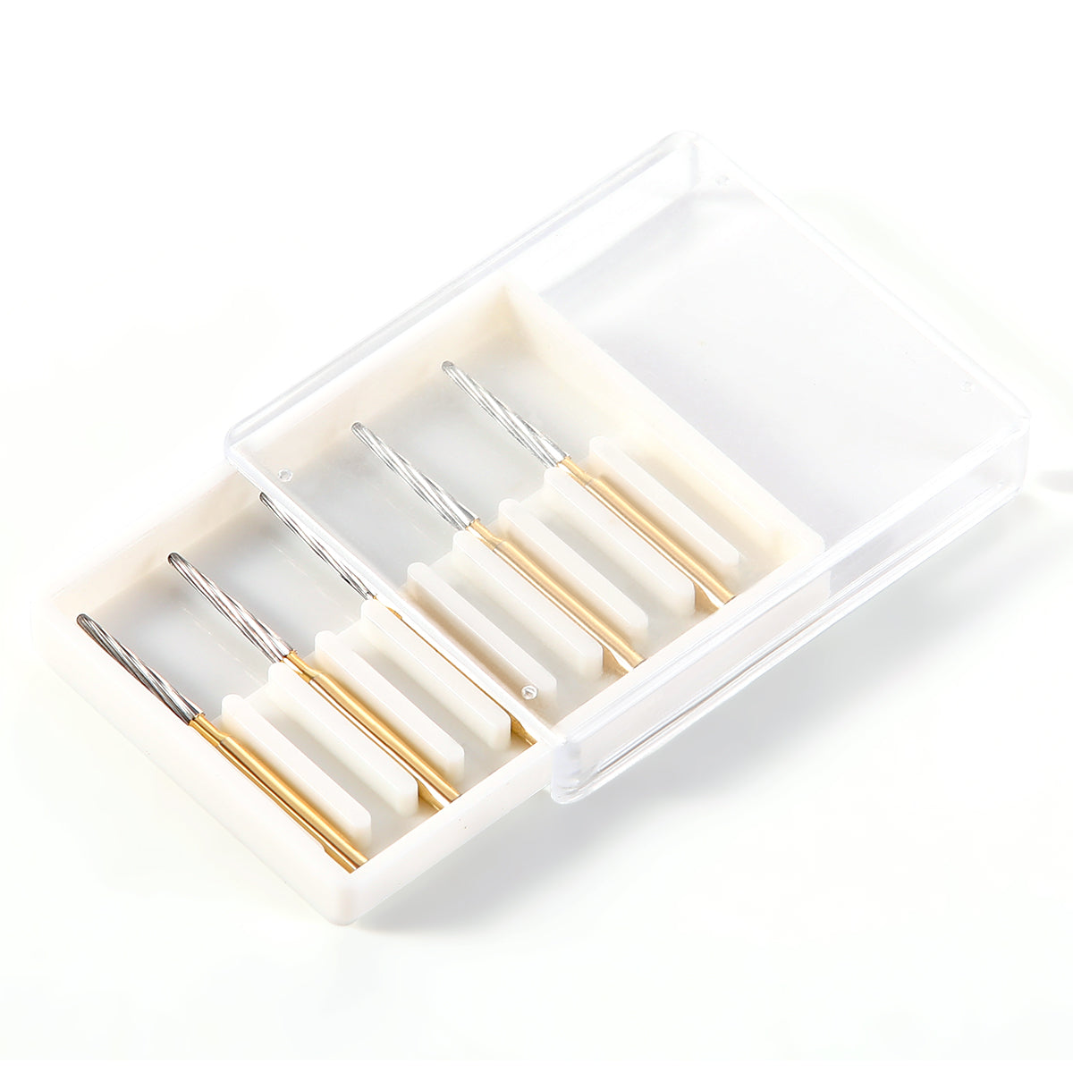 Dental Tungsten Carbide Burs Trimming & Finishing FG 7714Taper Fissure 5pcs/Box - pairaydental.com