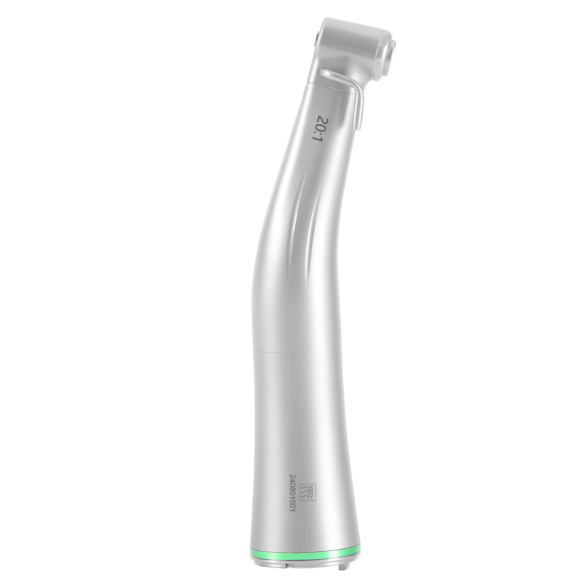 Dental 20:1 Implant Reduction Contra Angle Handpiece LED Fiber Optic Push Button - pairaydental.com