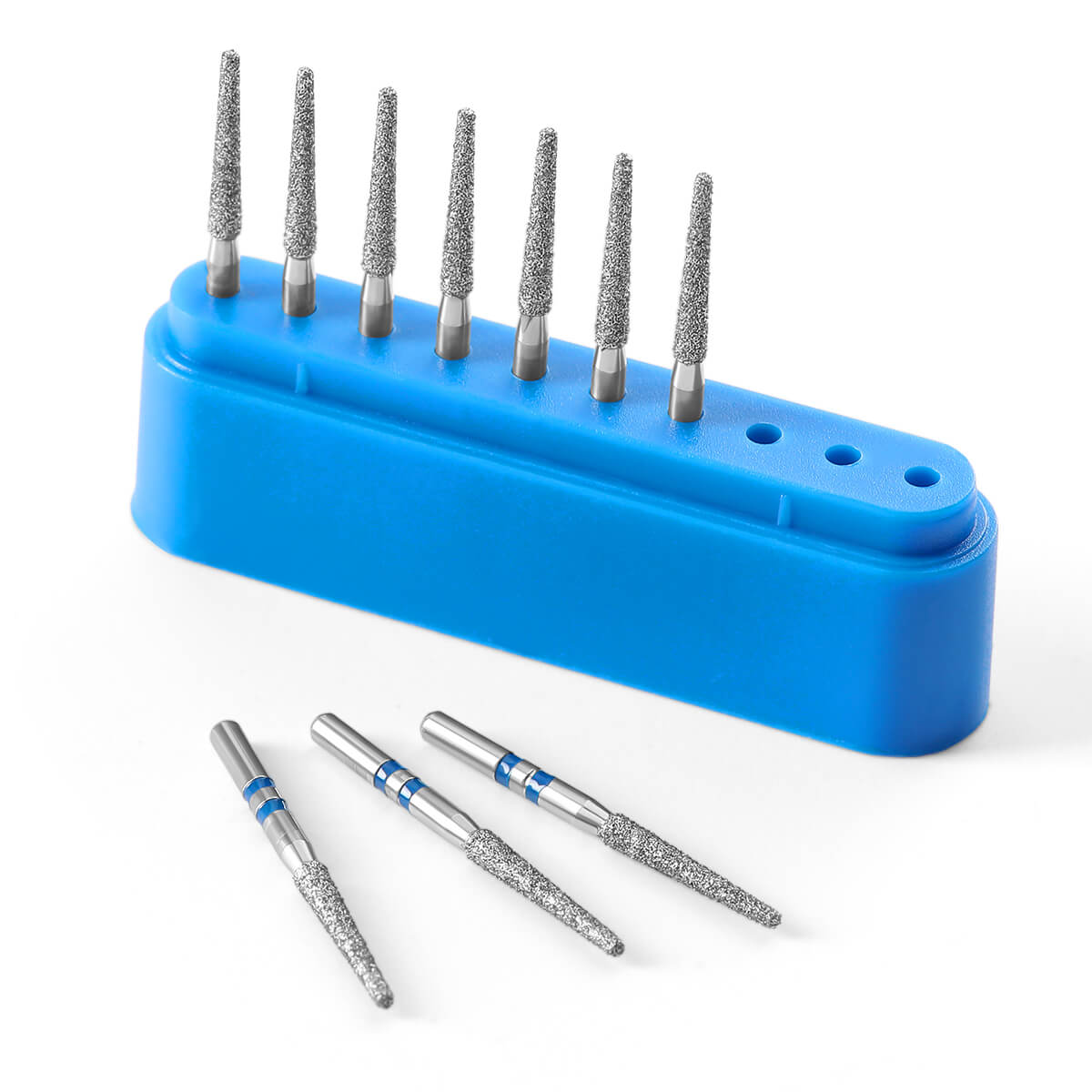 Dental Diamond Burs ZTF-12 (848-016M) for Zirconia Cutting 10pcs/Box - pairaydental.com
