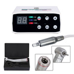 Dental LED Brushless Micro Motor + 1:5 Increasing Contra Angle Handpiece - pairaydental.com