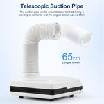 Dental Lab Desktop Dust Collector Extractor Portable Vacuum Cleaner LED - pairaydental.com