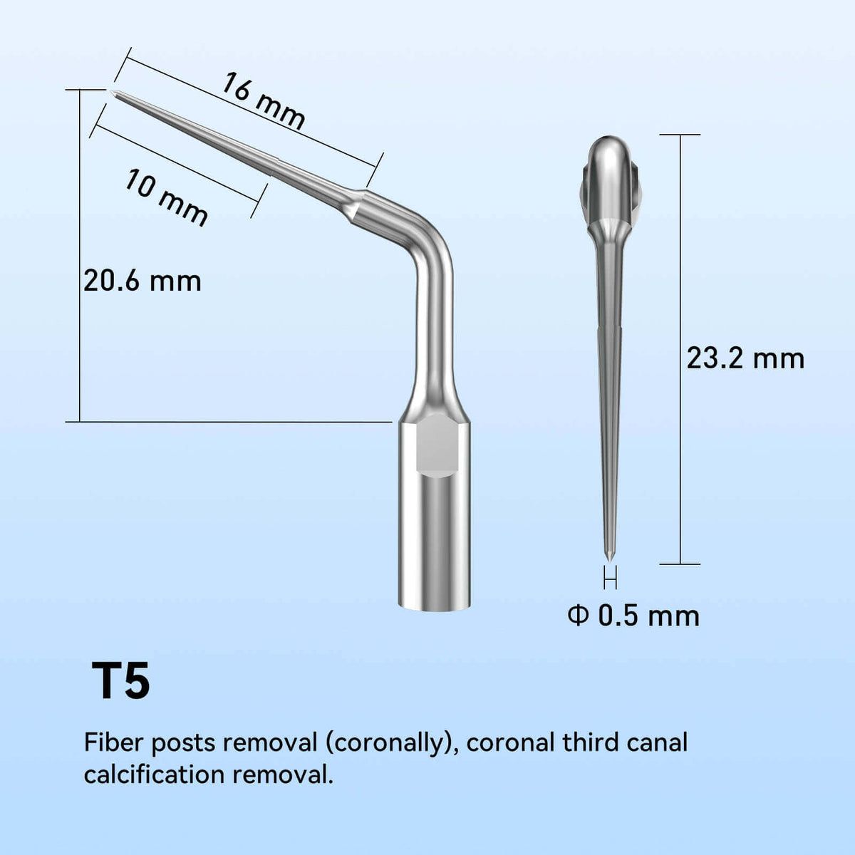 Woodpecker Dr Talal's Endo Kit Endodontic Ultrasonic Scaler Tips Kit T1-T6 6pcs/Kit - pairaydental.com