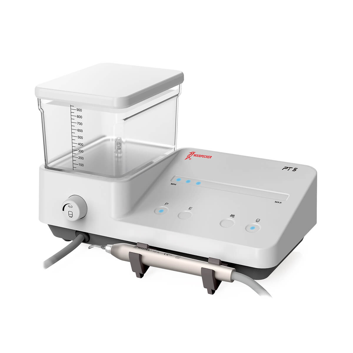 Woodpecker PT5 Painless Periodontal Treatment Device Ultrasonic Scaler Automatic Water Supply System with Titanium Tips - pairaydental.com