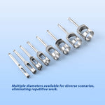 Dental Implant Bone Trephine Drill Surgical Instrument Short Type 8pcs/Set - pairaydental.com