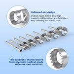 Dental Implant Bone Trephine Drill Surgical Instrument Short Type 8pcs/Set - pairaydental.com