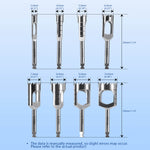 Dental Implant Bone Trephine Drill Surgical Instrument Short Type 8pcs/Set - pairaydental.com
