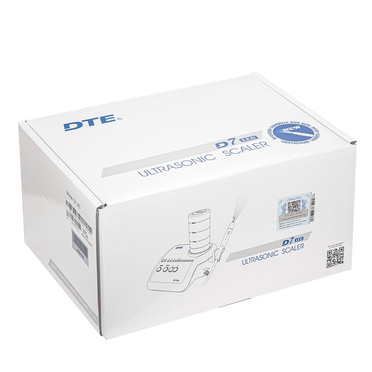 Woodpecker DTE D7 LED Ultrasonic Scaler Kit 8 Tips 2 Water Bottles - pairaydental.com