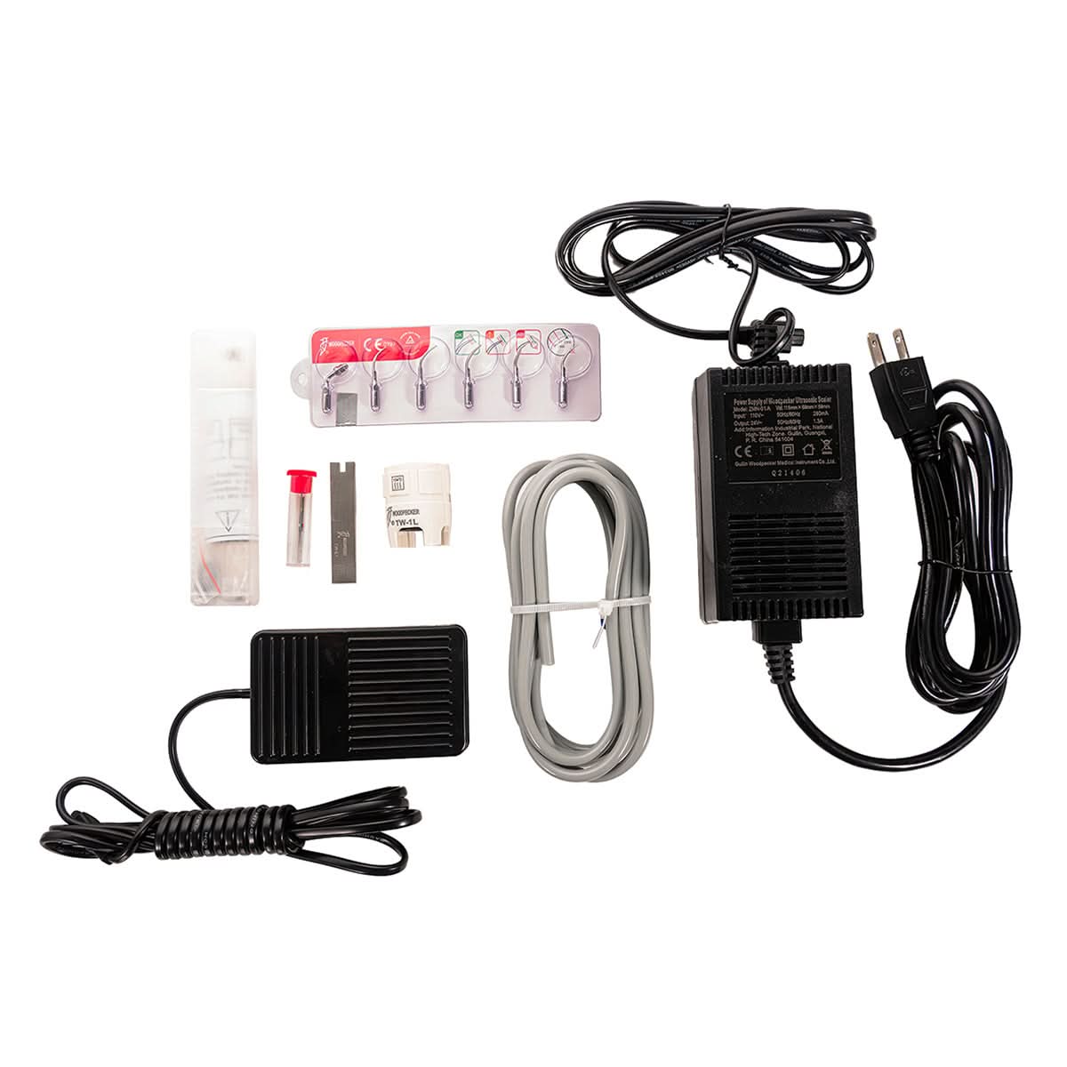 Woodpecker UDS-P Ultrasonic Scaler 6 Tips - pairaydental.com