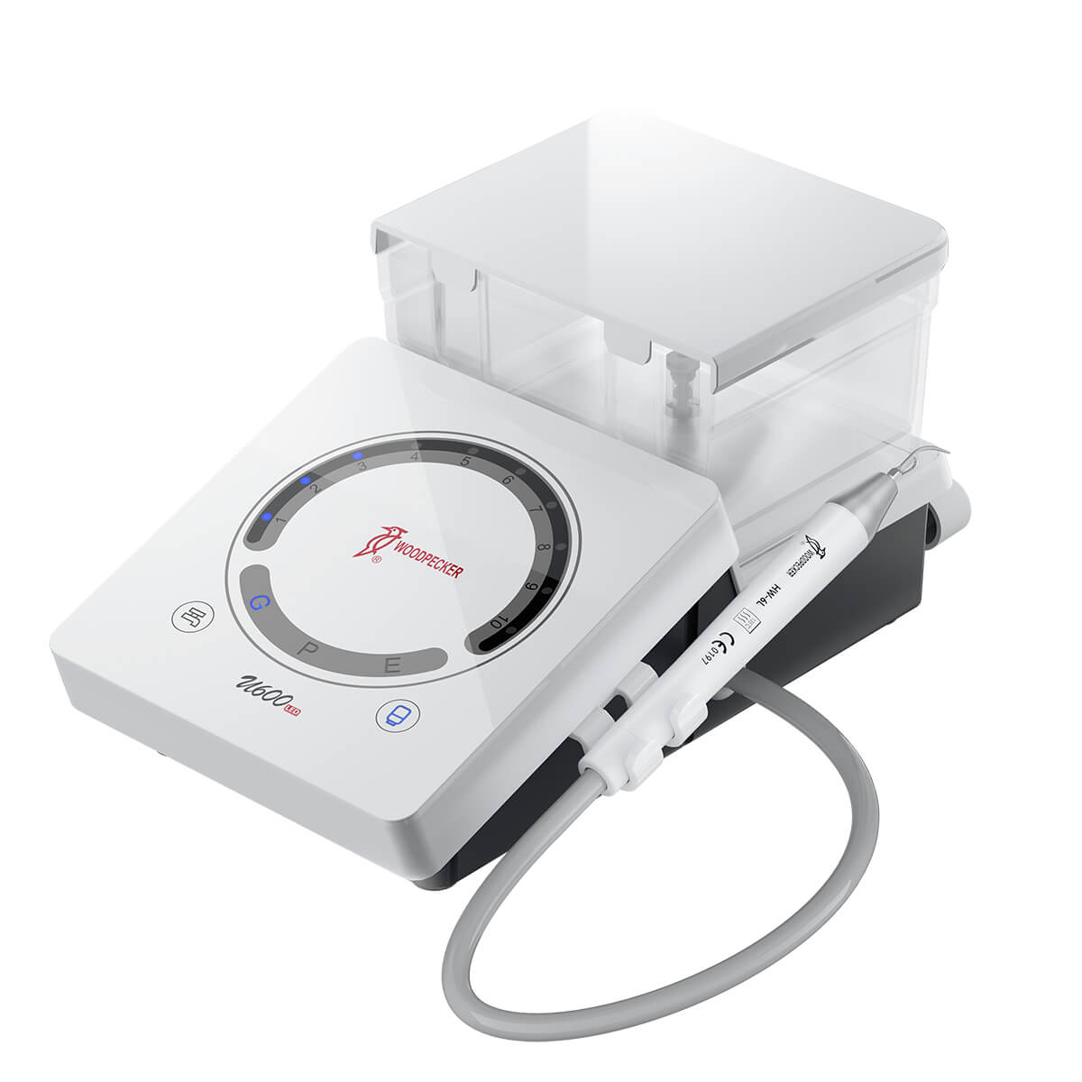 Woodpecker U600 LED Ultrasonic Scaler Smart Touch System with 700ml Auto Water Supply - pairaydental.com