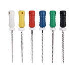 Dental Hand Use K-Files Stainless Steel #15-80 25mm 11 Models 6pcs/Pk - pairaydental.com