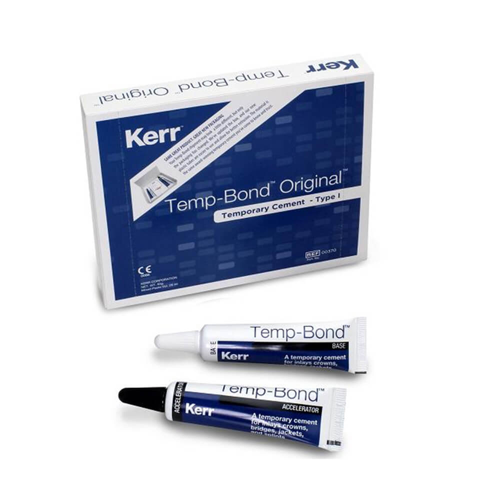 Kerr TempBond Temporary Crown and Bridge Cement Standard Tube Pack